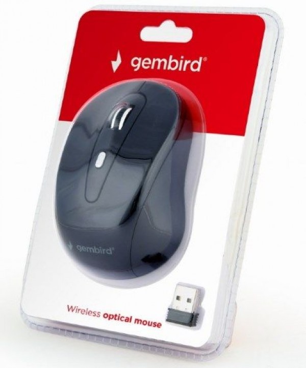 MUSW-6B-01 Gembird Bezicni mis 2,4GHz opticki USB 800-1600Dpi black