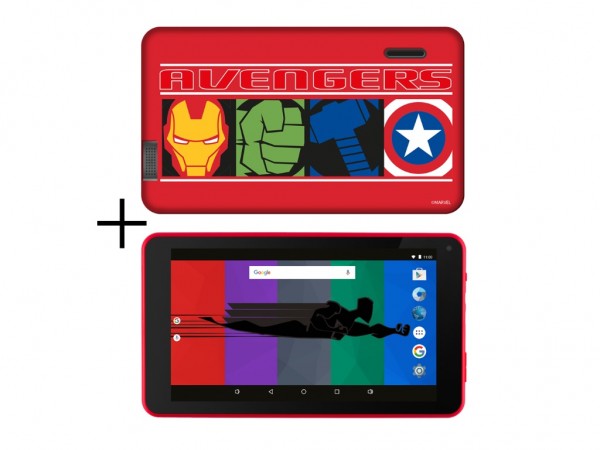 eSTAR Themed Tablet Avengers 7399 7'' ARM A7 QC 1.3GHz2GB16GB0.3MPWiFiAndroid 9 AvengersFutrola