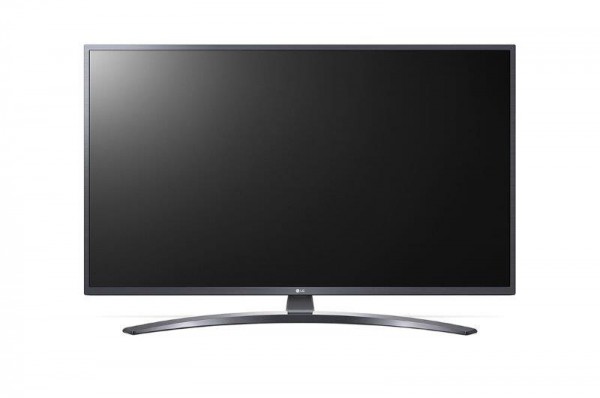 LG 65UN74003LB LED TV 65'' Ultra HD, WebOS ThinQ AI, Iron Gray, Crescent pole stand, Magic remote