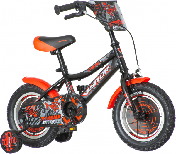 XTREME 12”DEČIJI BICIKL CRNO SIVA BOJA