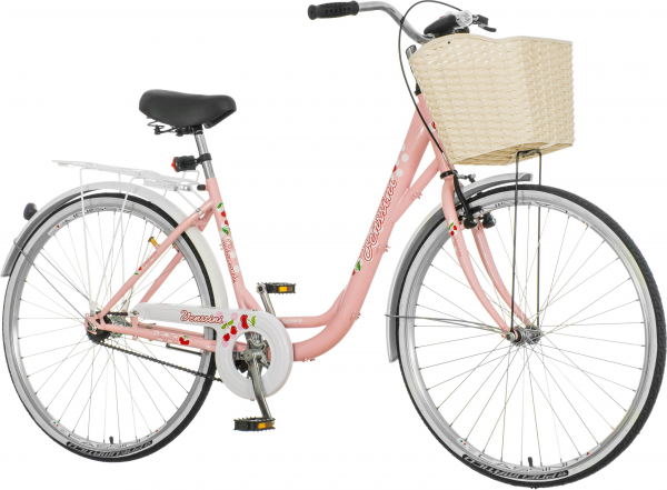 VENSSINI Ženski bicikl DIAM264KK 18 Diamante 26.3/8/17' roze-bela