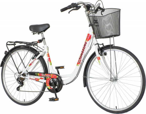 VENSSINI Ženski bicikl DIAM266S6 CR Rosemary 26''/17'' belo-reze-zeleni