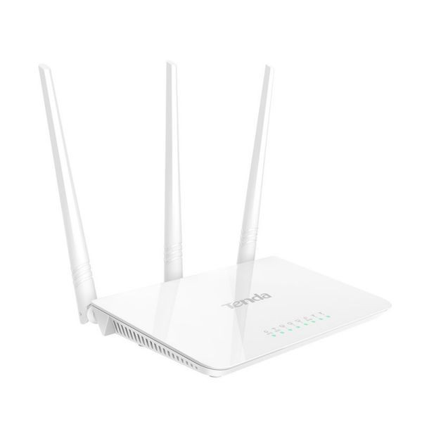 Tenda F3 Wireless N300 Ruter, WISP/WDS-bridge/AP/WPS, 3L/1W fixed antenna 3x5dBi