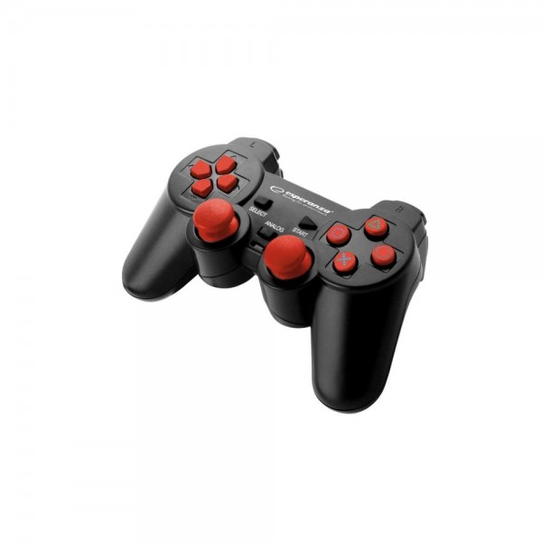 Esperanza egg106r gamepad ps2/ps3/pc usb corsair crno/crveni