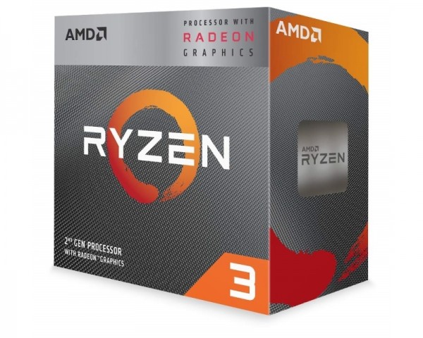 AMD Ryzen 3 3200G QC 4.0GHz Box AM4 Procesor