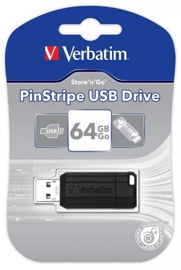 Verbatim Pinst. USB 64GB Blac (49065)