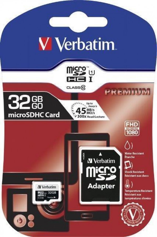 Verbatim Micro SDXC 32GB (44083)