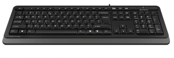 A4-FK10 GREY A4Tech Fstyler sleek Multimedia comfort tastatura, FN funkcije, vodootp. YU-LAYOUT, USB