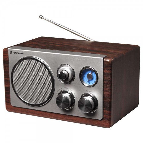 Roadstar hra1245wd radio sa drvenim kućištem