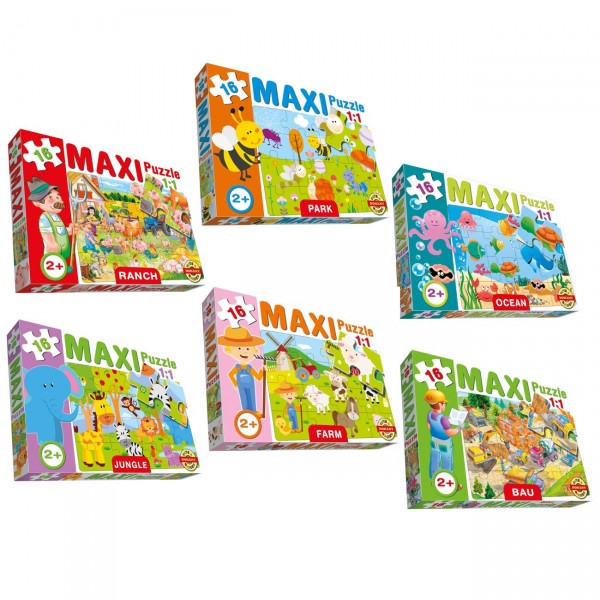 Maxi puzzle, sort ( 05-649000 )