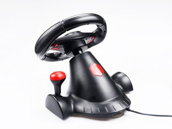 STR-SHOCKFORCE-4in1 Gembird volan za PS4, PS3, Switch, PC