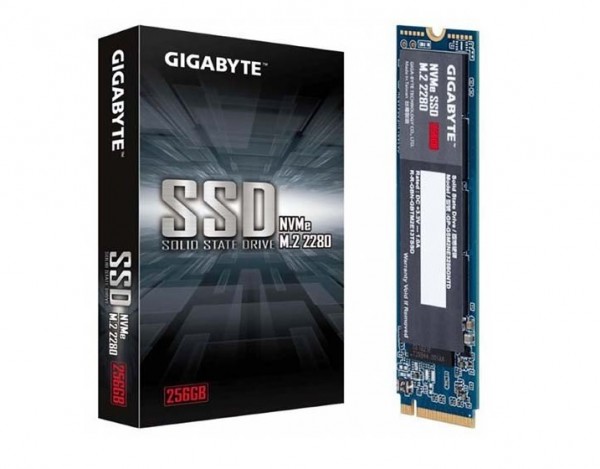 GIGABYTE m.2 NVMe SSD 256GB GP-GSM2NE3256GNTD