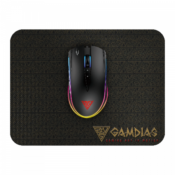 Miš + podloga Gamdias Zeus M2 10800dpi RGB