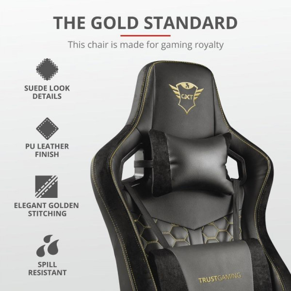 Trust GXT 712 Resto Pro Gaming Chair BK (23784)