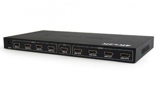 GEMBIRD DSP-8PH4-03 HDMI splitter, 8 ports