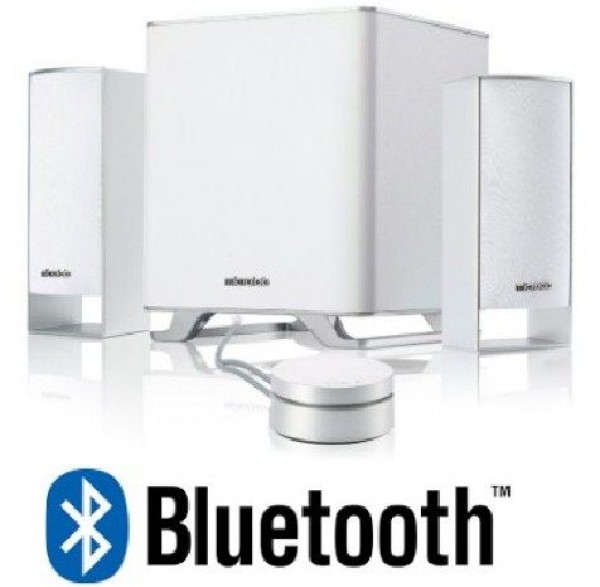 Microlab M-600BT * Aktivni drveni zvucnici 2.1 40W RMS(16W,2x12W) BLUETOOTH k-daljinski, 3.5mm(4899)