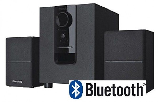 Microlab M-106BT Aktivni drveni zvucnici 2.1 10W RMS(5W, 2x2.5W) BLUETOOTH , 3.5mm