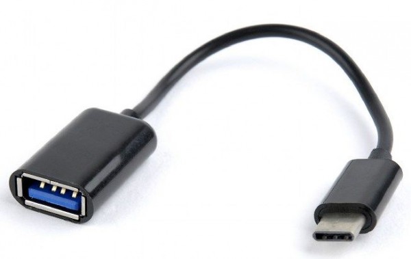 GEMBIRD AB-OTG-CMAF2-01  USB 2.0 OTG Type-C adapter cable (CM/AF), blister