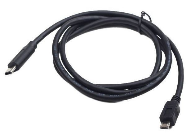 GEMBIRD CCP-USB2-mBMCM-1M  USB 2.0 Micro BM to Type-C cable (Micro BM/CM), 1 m