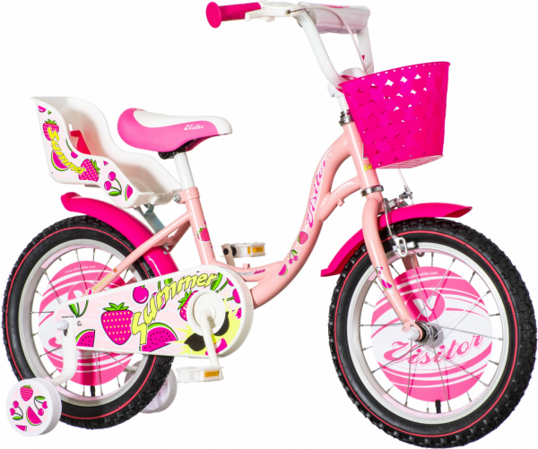 VISITOR Dečiji bicikl SUM160 My summer 16'' roze