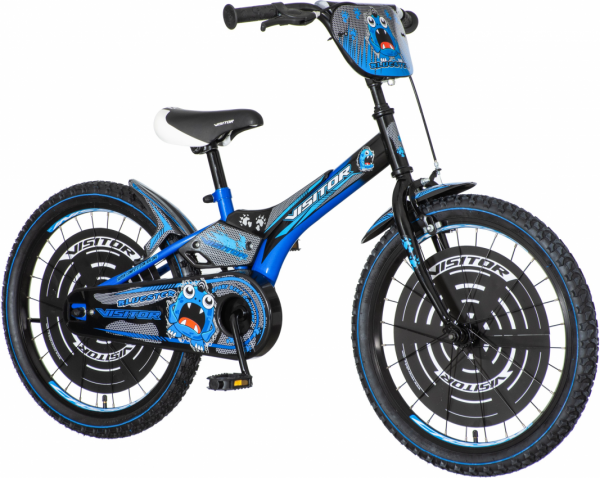 VISITOR Dečiji bicikl BLU200 Bluester 20'' plavo-crna