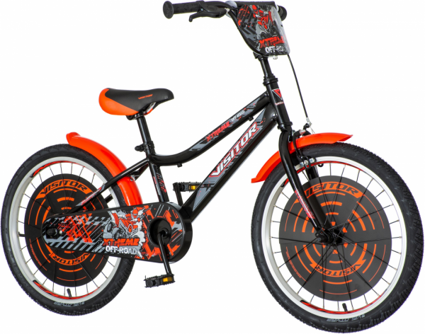 VISITOR Dečiji bicikl XTR200 Xtreme 20'' crno-sivi