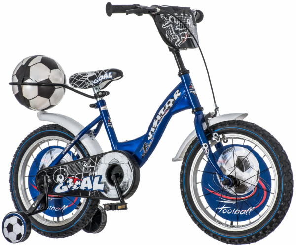 VISITOR Dečiji bicikl GOL160 Goal 16'' plavo-belo-crveni