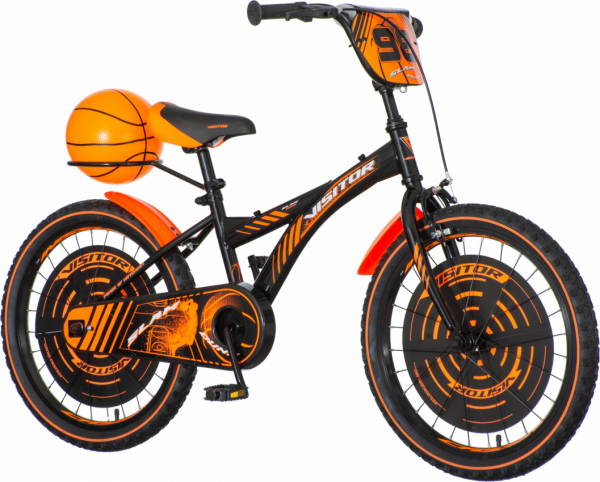 VISITOR Dečiji bicikl BAS200 Basket 20'' oranž-crni