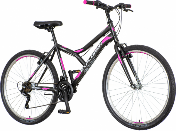 EXPLORER Ženski bicikl SPY2611 Daisy 26''/17'' sivo-roze-ljubičasta