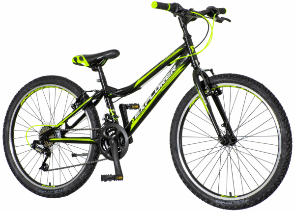 EXPLORER Dečiji bicikl MAG2411 24''/13'' Magnito crno-zeleno
