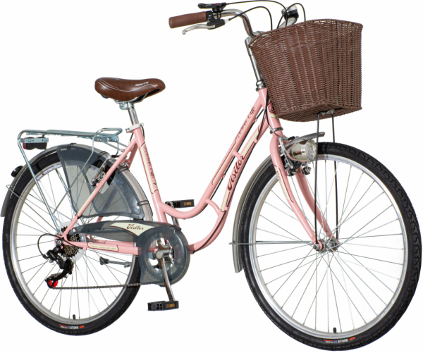 VISITOR Ženski bicikl FAM2630S6 26''/18'' Machiato caffe setlo roze-braon