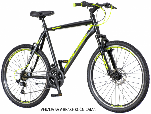 EXPLORER Muški bicikl VOR266AM 26''/22'' Vortex amort. crni