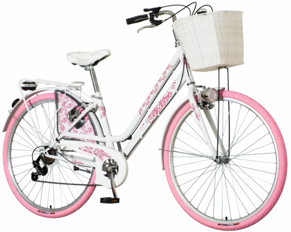 VISITOR Ženski bicikl FAS286S6 28''/17'' Madeline belo-rozi