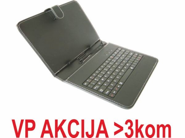 GEMBIRD TA-PCK8-BLACK  US Tastatura za 8\'' (i 7\'') Tablet PC sa futrolom i micro USB konektorom(555)