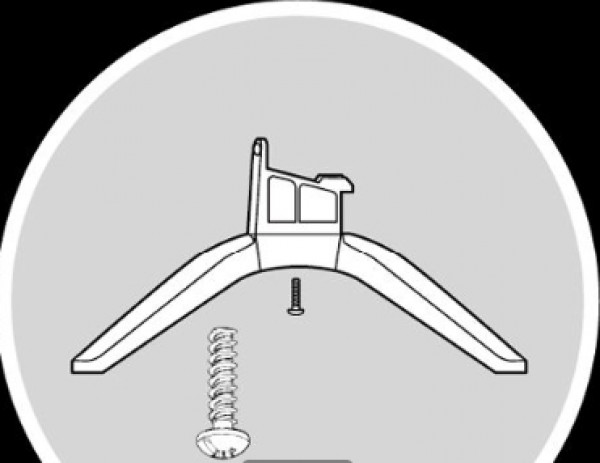 BOSCH nosač za podnu montažu za modele HC4000 (2 u pakovanju)/bela