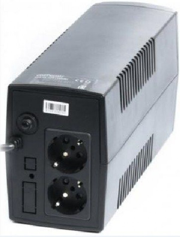 GEMBIRD EG-UPS-B850  850VA 510W AVR UPS, 2 x Shuko output sockets, black