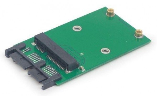 GEMBIRD EE18-MS3PCB-01 Mini SATA 3.0 to Micro SATA 1.8'' SSD adapter card