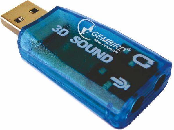 GEMBIRD CMP-SOUNDUSB13  USB 5.1 3D zvucna karta, zamenjuje audio kontrolora u PC (SC-USB-01) (239)