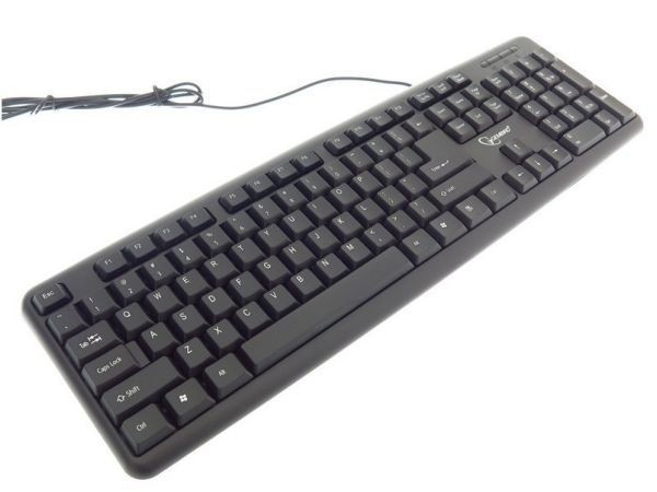 GEMBIRD KB-U-103  Standardna tastatura US layout black USB