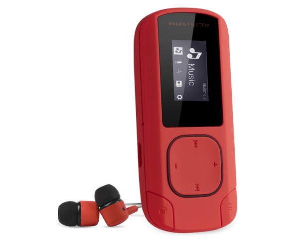 ENERGY SISTEM MP3 Clip Coral 8GB player crveni