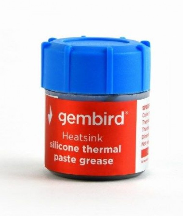 GEMBIRD TG-G15-02  Termalna pasta 15gr za CPU/VGA SILVER, Therm.conductivity 4.63W/m-k