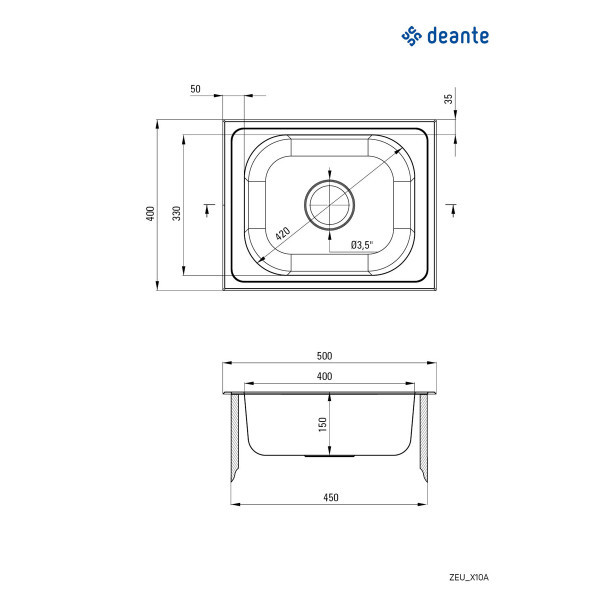 Deante Sudopera Techno