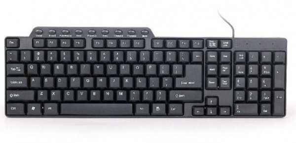 GEMBIRD KB-UM-104  Multimedijalna tastatura US layout black USB(306)
