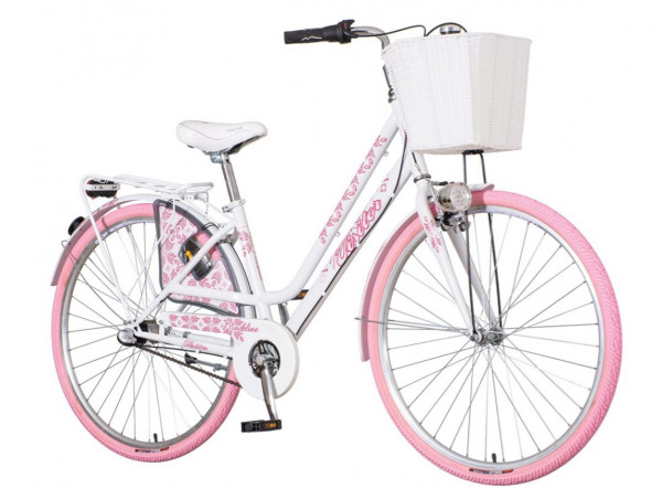 VISITOR Ženski bicikl FAS286N 28''/17'' Madeline belo-roza
