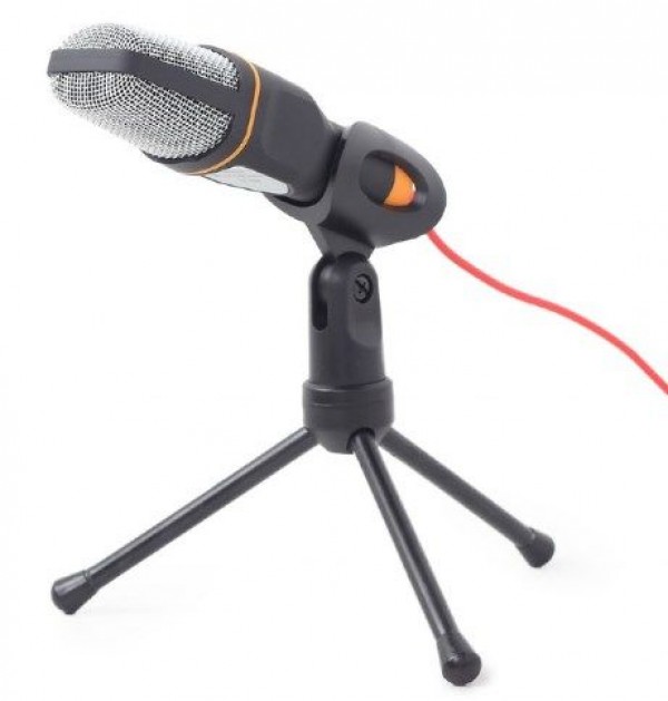 GEMBIRD MIC-D-03  mikrofon sa tripodom 3,5mm black