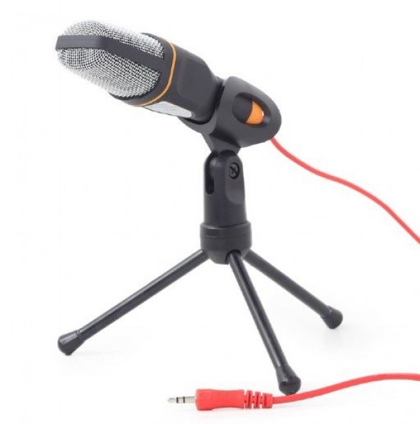 GEMBIRD MIC-D-03  mikrofon sa tripodom 3,5mm black