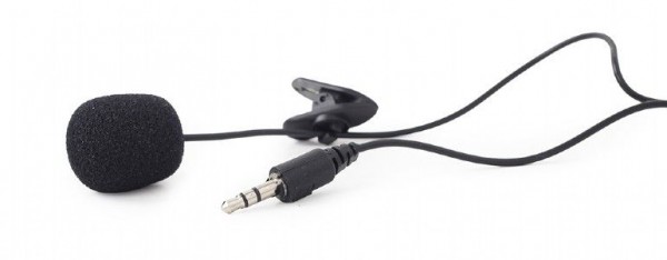 GEMBIRD MIC-C-01  Clip-on mikrofon 3.5mm black