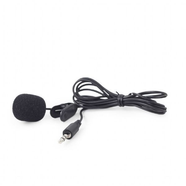 GEMBIRD MIC-C-01  Clip-on mikrofon 3.5mm black