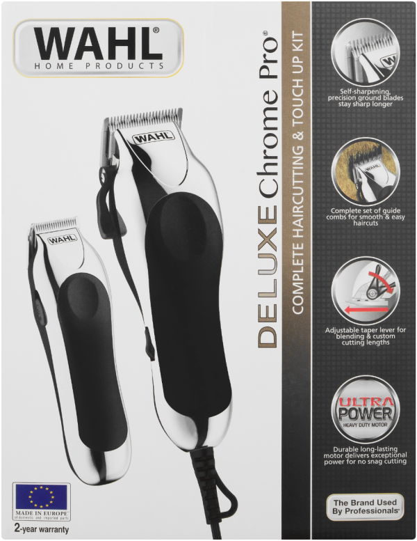WAHL Deluxe chrome Pro combo 20103-0467