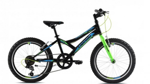 CAPRIOLO Bicikl Diavolo 200 20''/6HT crno-zeleno 11.5'' (920290-11)